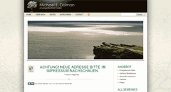 Desktop Screenshot of michaeldolman.de