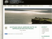 Tablet Screenshot of michaeldolman.de